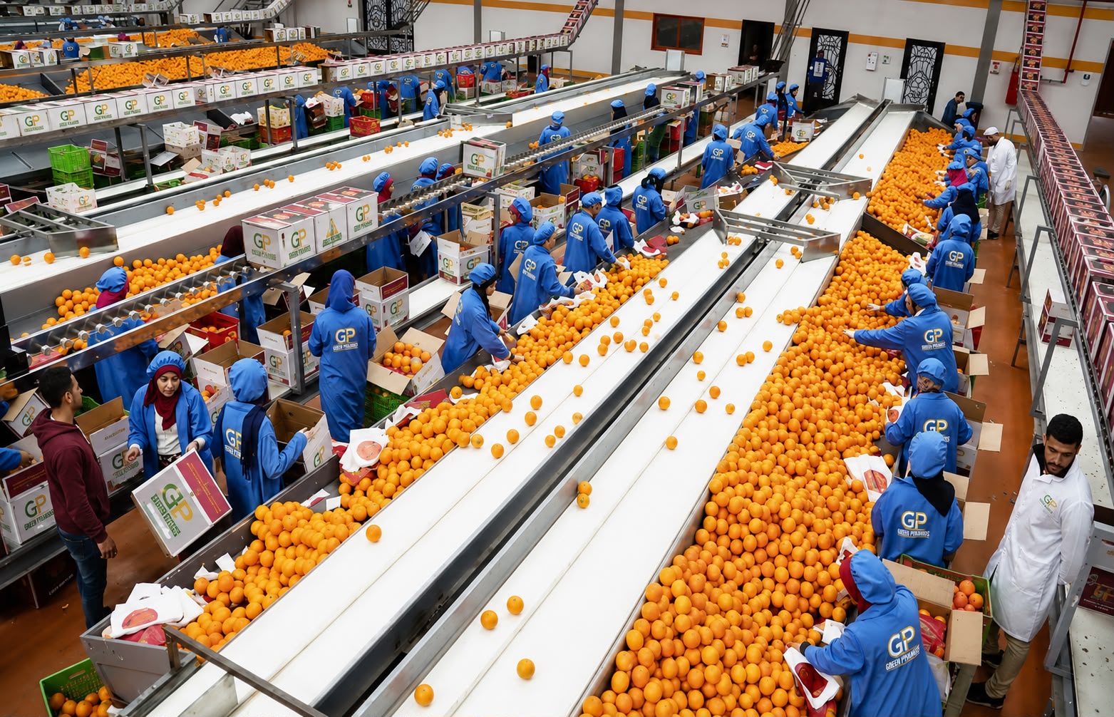 Quality control at packing facility